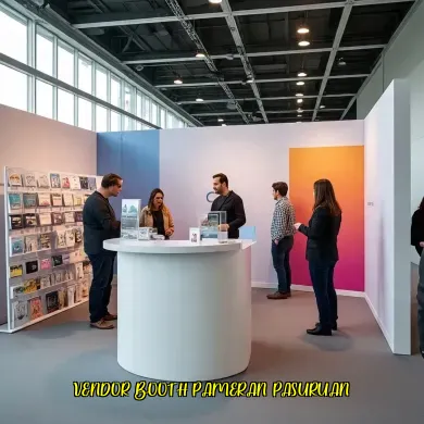 Vendor Booth Pameran Pasuruan